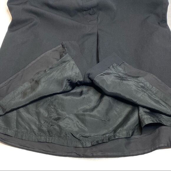 Escada vintage 80’s black wool button front skirt size 44 (L) - Picture 12 of 16